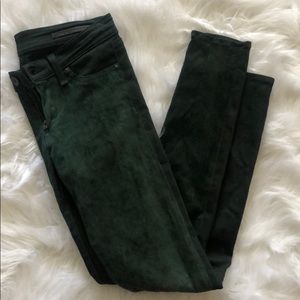 rag & bone Pants - Suede and denim Rag and Bone rag & bone Pants - Suede and denim Rag and Bone